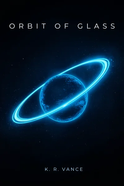 Front cover of Orbit of Glass, a sample science fiction cover