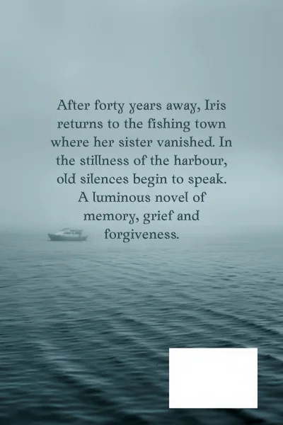 Back cover of The Quiet Harbour, a sample literary fiction cover